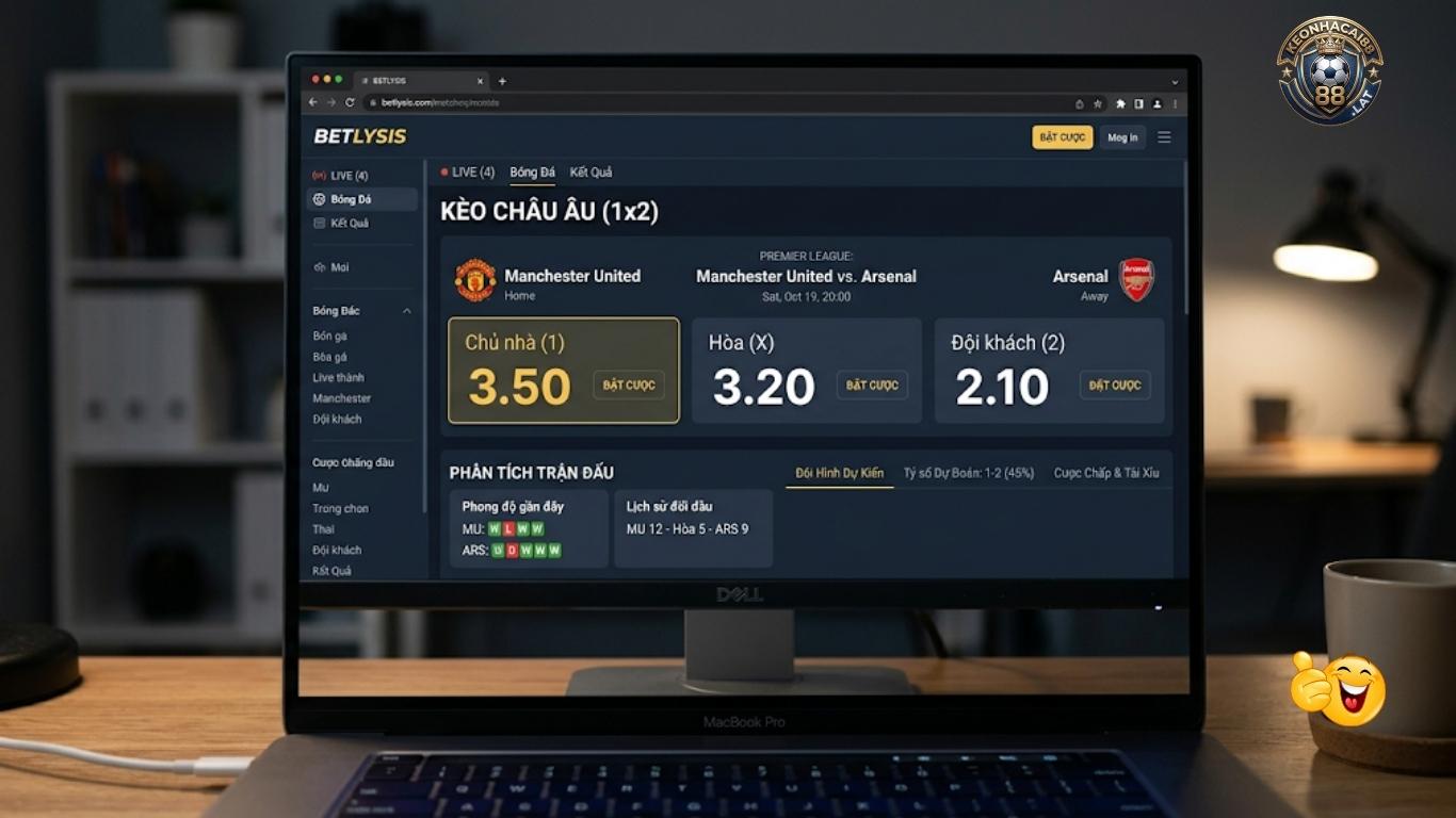 Bảng kèo Châu Âu 1x2 tại 188Bet luôn có tỷ lệ Odds cực cao Bảng kèo Châu Âu 1x2 tại 188Bet luôn có tỷ lệ Odds cực cao