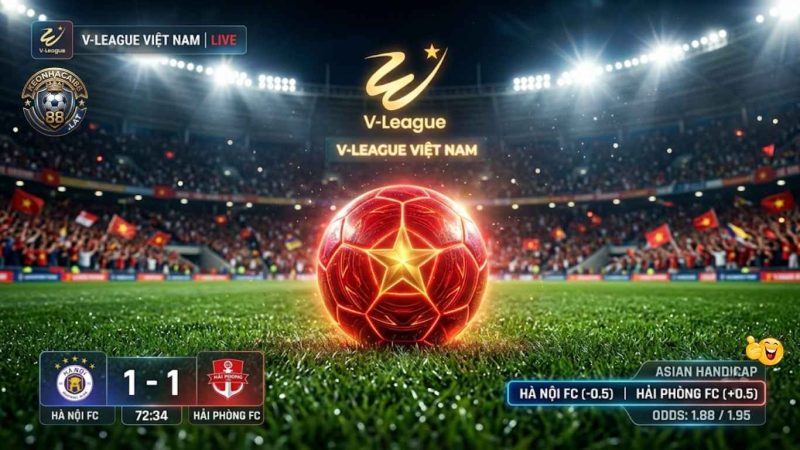 Tỷ Lệ Kèo V-League Hôm Nay